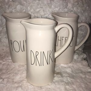 Rae Dunn pitchers (Set Of 3)